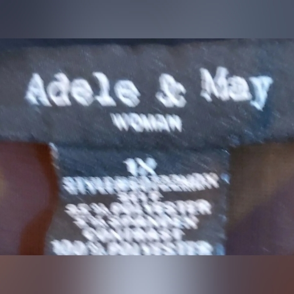 Adele & May Top Size 1X - Picture 2 of 2